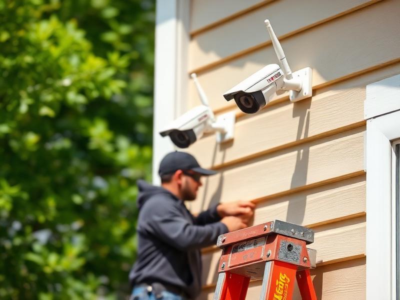 Instalação de Kit com 2 Câmeras Wi-Fi